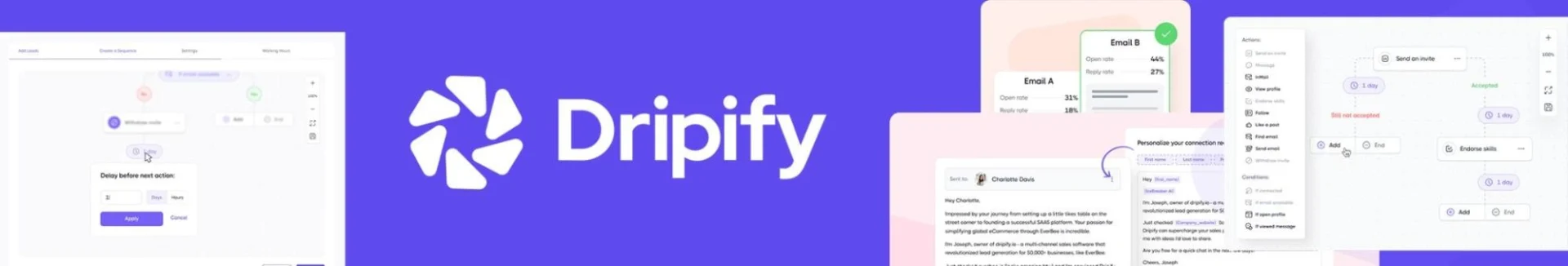 Dripify LinkedIn automation tool Dripify LinkedIn automation tool